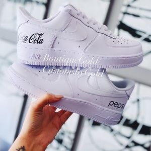 COCA COLA / PEPSI Customs Nike Air Force 1